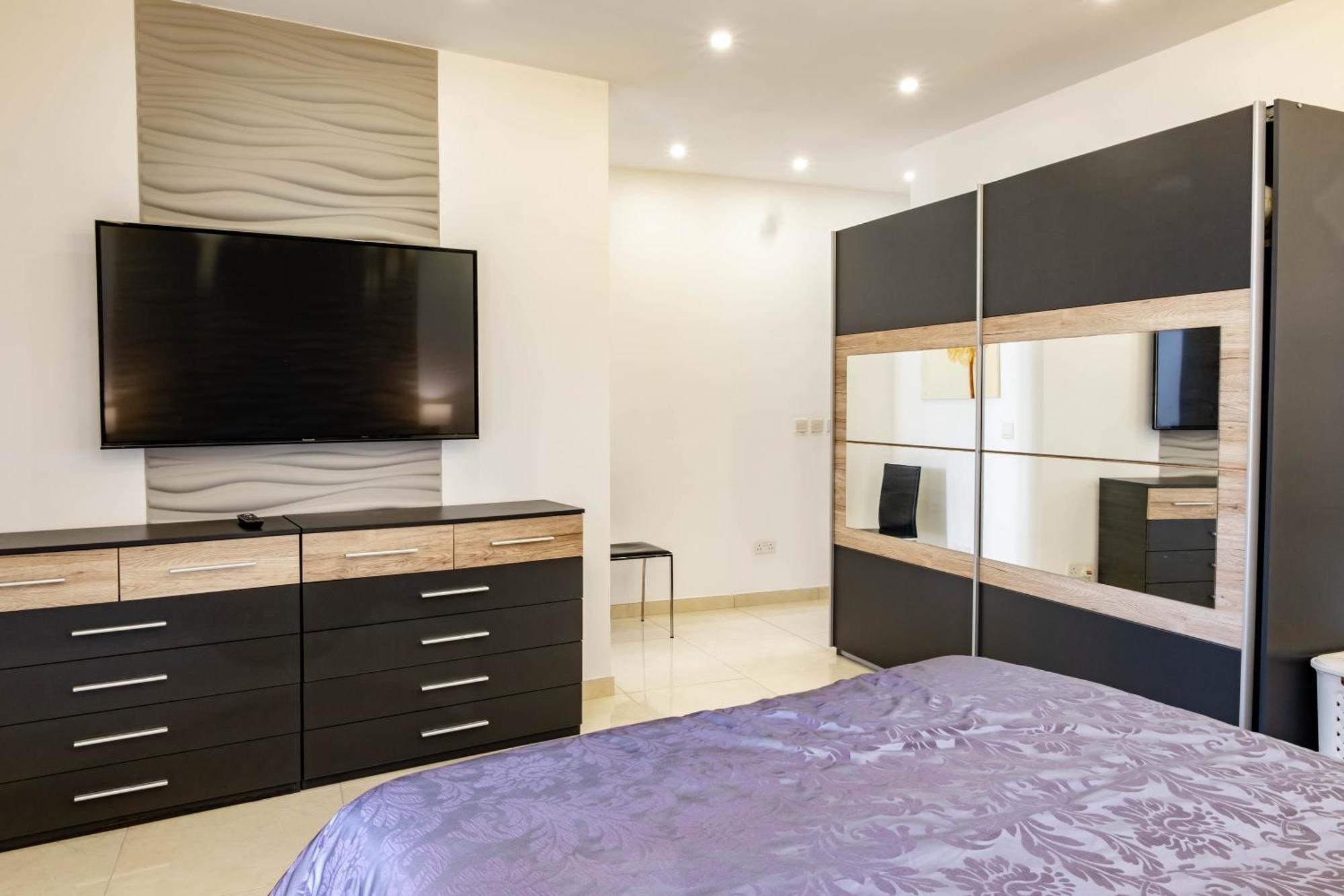 Mellieha, Luxury 3 Bedroom Azure Maisonette Kültér fotó